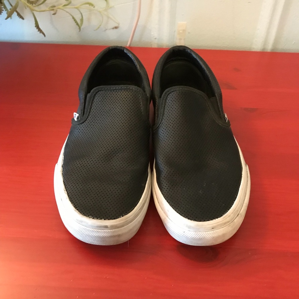 Vans Perf Slip On Leather - Picture 2 of 4